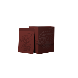 DRAGON SHIELD - PORTA MAZZO - DECK SHELL BLOOD RED