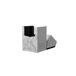 DRAGON SHIELD - PORTA MAZZO - DECK SHELL ASHEN WHITE