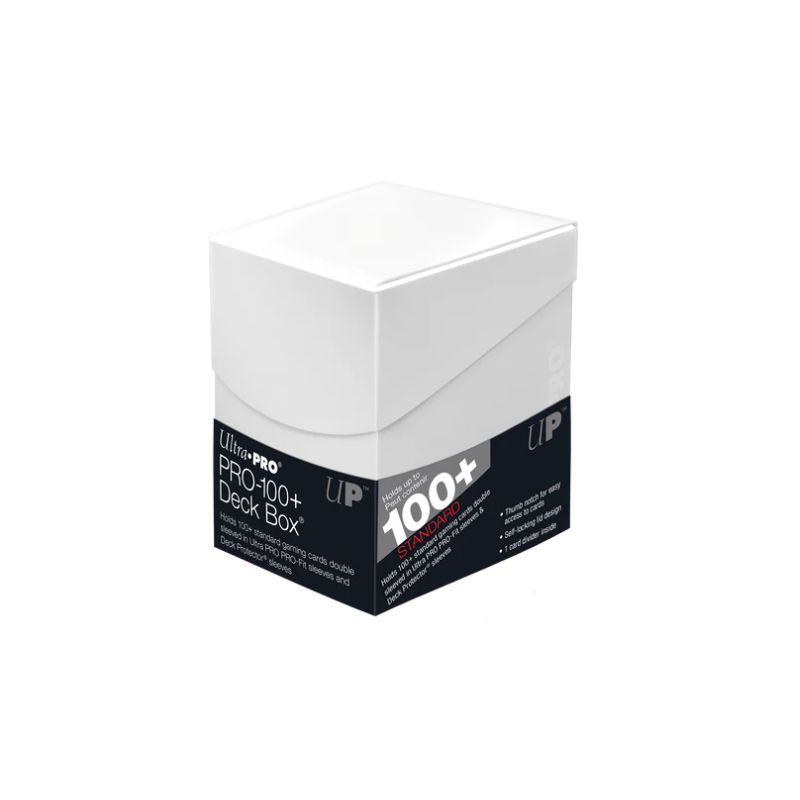 ULTRA-PRO - PORTA MAZZO - ECLIPSE PRO 100+ DECK BOX - ARCTIC WHITE