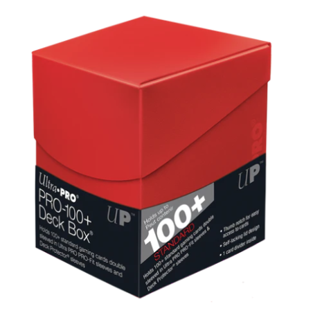 ULTRA-PRO - PORTA MAZZO - ECLIPSE PRO 100+ DECK BOX - APPLE RED