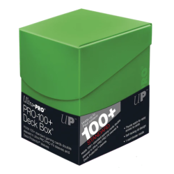 ULTRA-PRO - PORTA MAZZO - ECLIPSE PRO 100+ DECK BOX - LIME GREEN