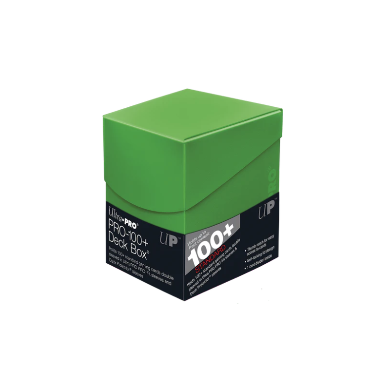 ULTRA-PRO - PORTA MAZZO - ECLIPSE PRO 100+ DECK BOX - LIME GREEN