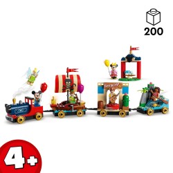 LEGO Disney 43212 Tren Homenaje a del 100 Aniversario con Mini Figuras