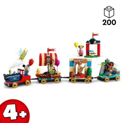 LEGO Disney 43212 Tren Homenaje a del 100 Aniversario con Mini Figuras