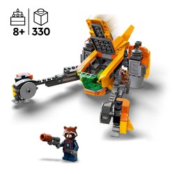 LEGO Marvel Super Heroes Marvel Baby Rocket's Ship Building Toy 76254