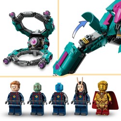 LEGO Marvel Super Heroes 76525 Marvel Nave de los Nuevos Guardianes de la Galaxia 3 con Mini Figuras