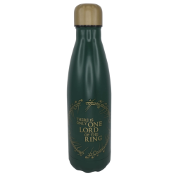 HALF MOON BAY - THE LORD OF THE RINGS - WATER BOTTLE METAL (500ML) - ONE RING