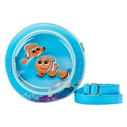 Loungefly - Disney Finding Nemo 20th Anniversary - Borsa a tracolla Bubble Pocket - WDTB2745