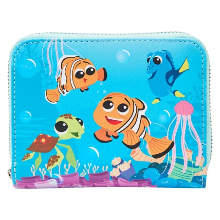 Loungefly - Disney Finding Nemo 20th Anniversary - Portafogli con zip - WDWA2473