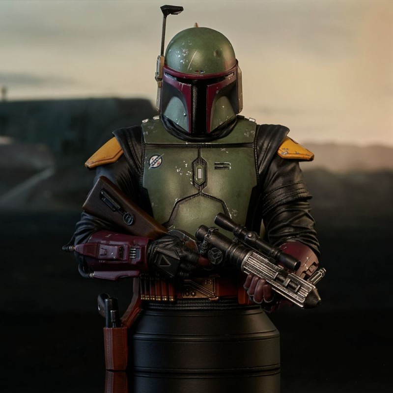 Diamond Select - Star Wars - The Book Of Boba Fett - Boba Fett Bust 1/6 - 17cm