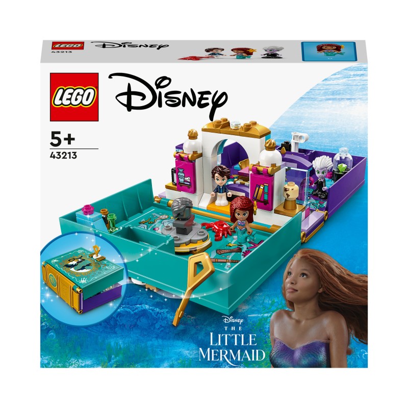 LEGO | Disney La Sirenita Libro de Cuentos 43213