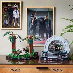 LEGO 75352 Star War Troonzaal van de keizer diorama Modelbouw Set