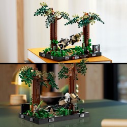 LEGO 75353 Star Wars Endor speederachtervolging diorama Set