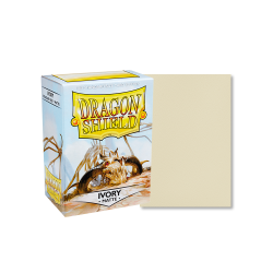 DRAGON SHIELD - 100 BUSTINE STANDARD - MATTE IVORY