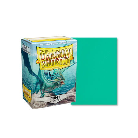 DRAGON SHIELD - 100 BUSTINE STANDARD - MATTE MINT