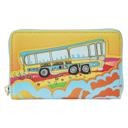 Loungefly - The Beatles - Portafoglio Con Zip - Magical Mystery Tour Bus - TBLWA0008