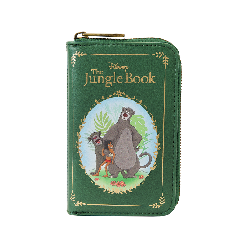 Loungefly - Disney Il Libro della Giungla - Portafoglio Con Zip Jungle Book - WDWA2527