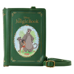 Loungefly - Disney Il Libro della Giungla - Borsa A Tracolla Convertibile Jungle Book - WDTB2786