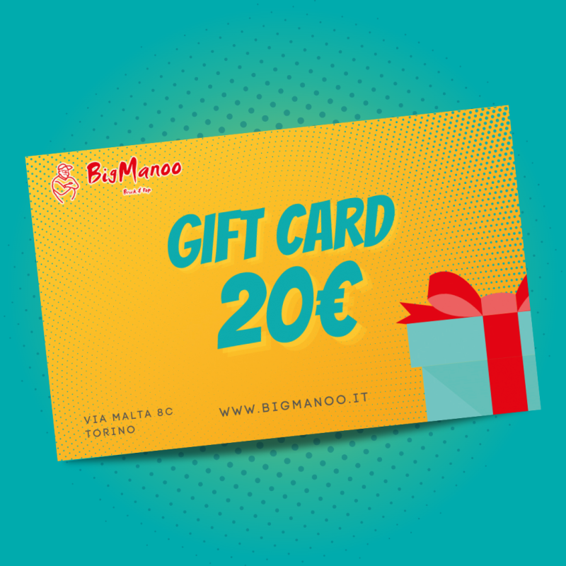 BigManoo Gift Card - 20 Euro