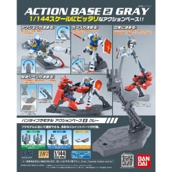 Bandai - Model Kit Gunpla Action Base 2 Grey