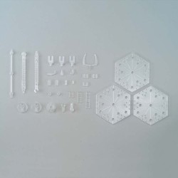 Bandai - Model Kit Gunpla Action Base 4 Clear