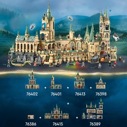 LEGO Harry Potter 76415 La Batalla de Hogwarts, Castillo de Juguete