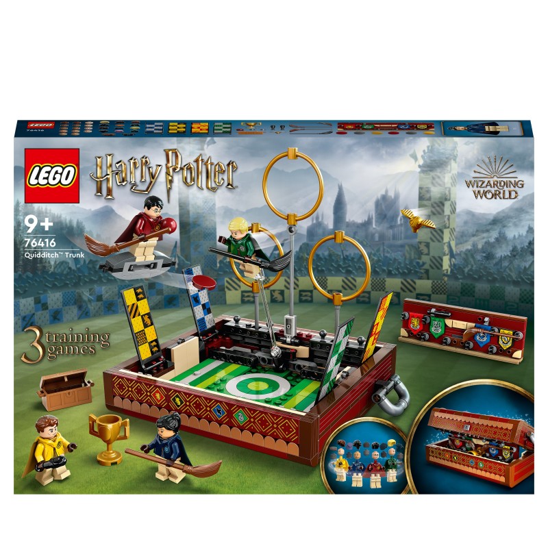 LEGO Harry Potter 76416 Baúl Quidditch, 3 Juegos en 1