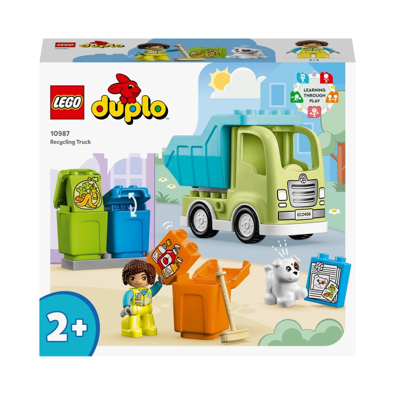 LEGO 10987 DUPLO Vuilniswagen Peuterspeelgoed Speelgoed Set