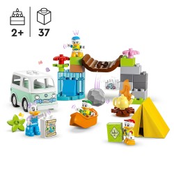 LEGO 10997 DUPLO Disney Mickey y sus Amigos Aventura Campestre con Caravana de Juguete