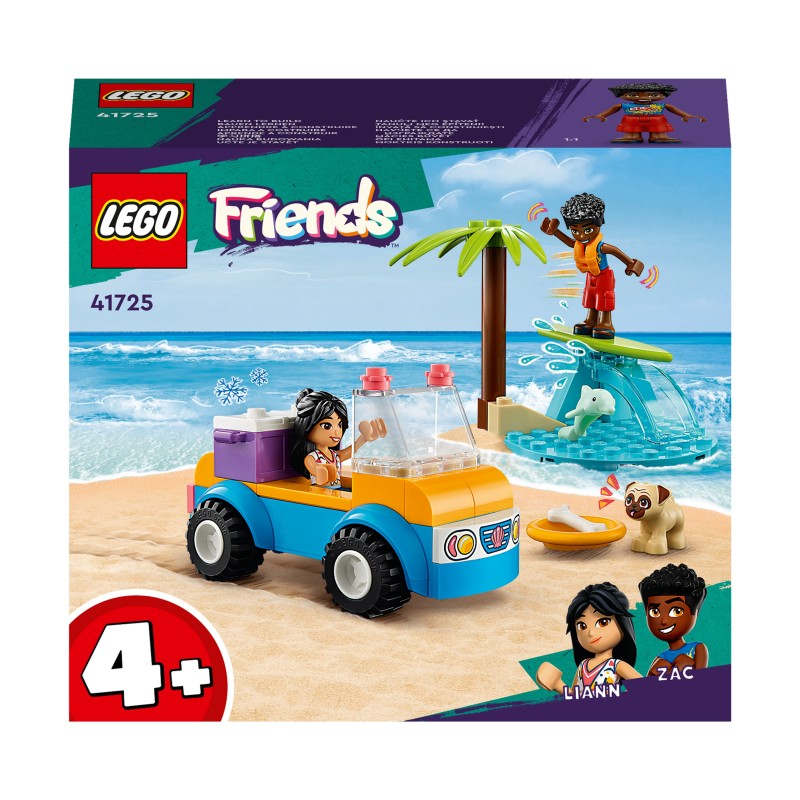 LEGO Friends Beach Buggy Fun Set with Toy Car 41725