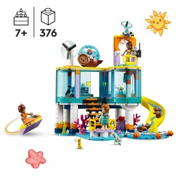 LEGO 41736 Friends Centro de Rescate Marítimo con Animales Marinos de Juguete