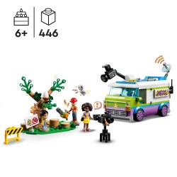 LEGO Friends Newsroom Van Animal Rescue Set 41749