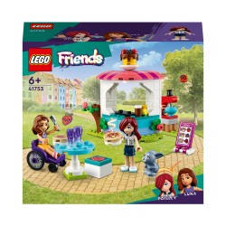 LEGO 41753 Friends Puesto de Tortitas, Juguete de Comida con Mini Muñecas