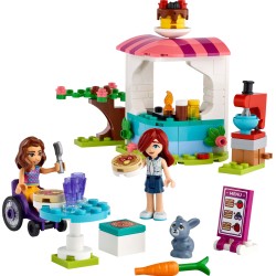 LEGO 41753 Friends Puesto de Tortitas, Juguete de Comida con Mini Muñecas