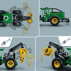 LEGO 42157 Technic John Deere 948L-II Skidder Voertuig Bouwpakket