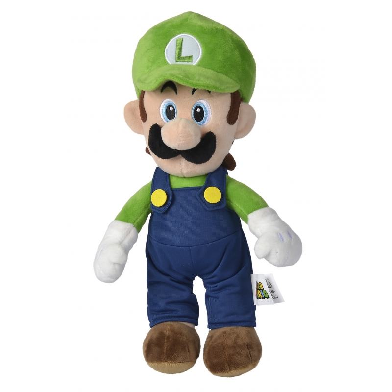 SIMBA - SUPER MARIO - LUIGI PELUCHES - 30 CM