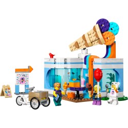 LEGO City Ice-Cream Shop Set with Toy Bike 60363