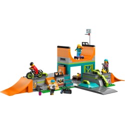 LEGO 60364 City Skatepark Set met Speelgoed Skateboard en Fiets