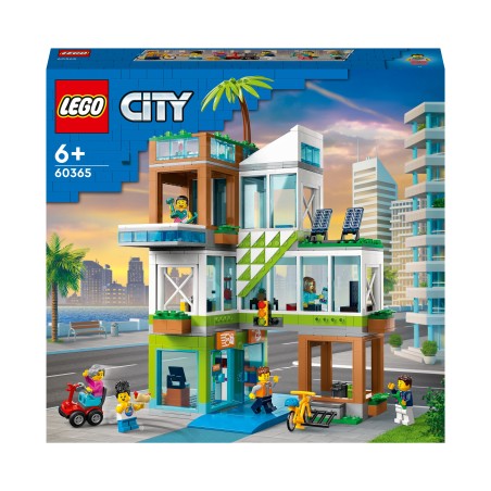 LEGO 60365 City Edificio de Apartamentos, Juguetes de Construcción