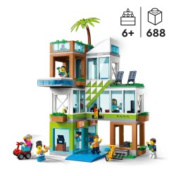 LEGO 60365 City Edificio de Apartamentos, Juguetes de Construcción