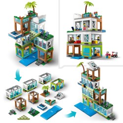 LEGO 60365 City Appartementsgebouw Modular Building Set