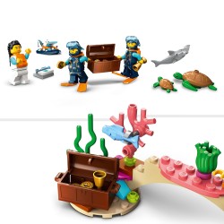 LEGO City 60377 Le Bateau d’Exploration Sous-Marine