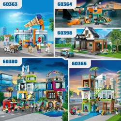 LEGO Friends 60380 City El Centro de la Ciudad, Carreteras y Edificios de Juguete
