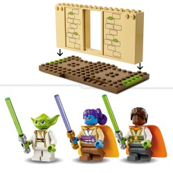 LEGO Star Wars 75358 Tenoo Jedi tempel Set met Yoda Figuur