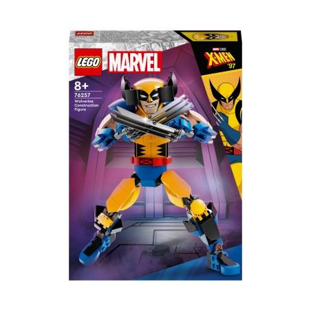 LEGO Marvel Super Heroes 76257 Marvel Wolverine Figura para Construir, Super Héroe de X-Men
