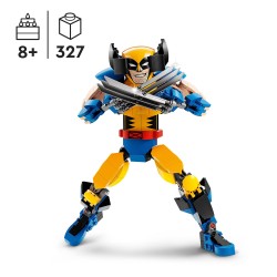 LEGO Marvel Super Heroes 76257 Marvel Wolverine Figura para Construir, Super Héroe de X-Men