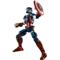 LEGO Marvel Super Heroes 76258 Marvel Figura de Construcción Capitán América, Juguete