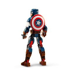 LEGO Marvel Super Heroes 76258 Marvel Figura de Construcción Capitán América, Juguete