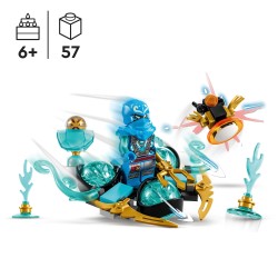 LEGO NINJAGO 71778 Le Dérapage Spinjitzu   le Pouvoir du Dragon de Nya