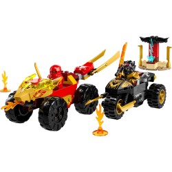 LEGO Battaglia su auto e moto di Kai e Ras
